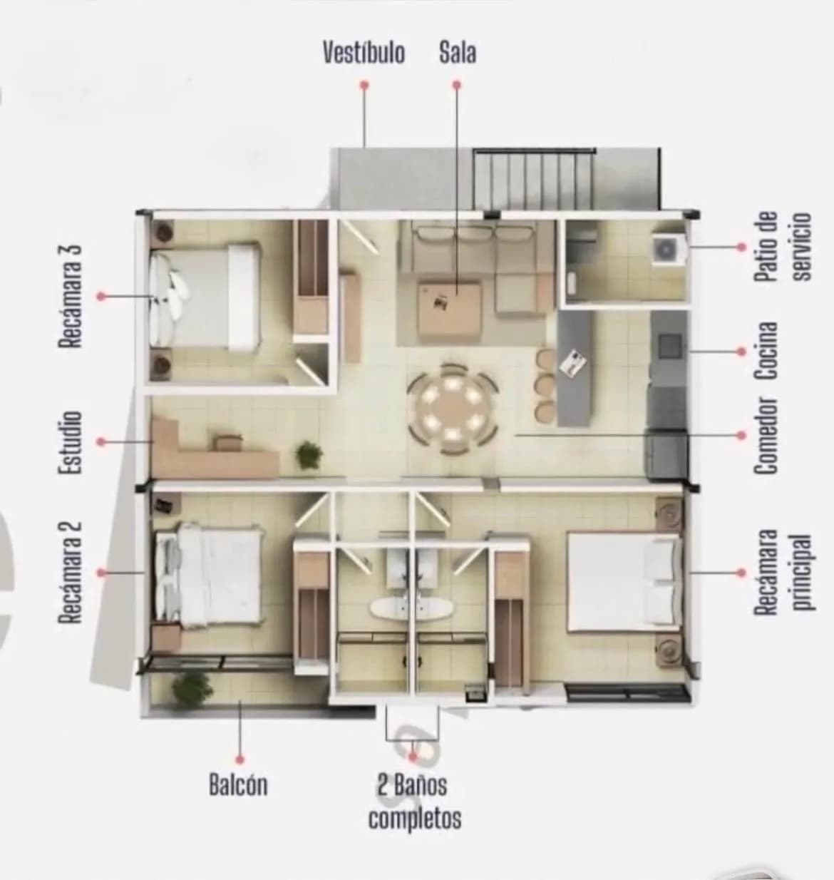 Departamento en venta en Col. El Garambullo. Desde $1,770,000.00 — foto 11